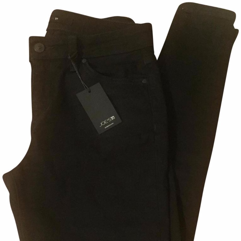 JOE'S Black Dark Rinse Flawless Ankle Skinny Jean